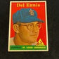 1958 TOPPS YELLOW DEL ENNIS #60 VG V15072
