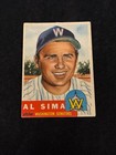 1953 TOPPS AL SIMA #241 EX+ V14886