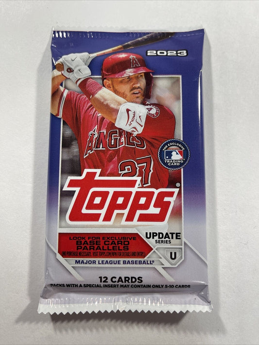 2023 TOPPS BASEBALL UPDATE HOBBY PACK