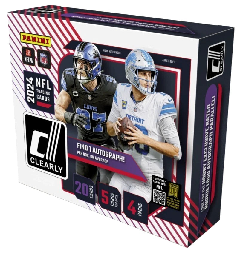 2024 CLEARLY DONRUSS FOOTBALL HOBBY BOX