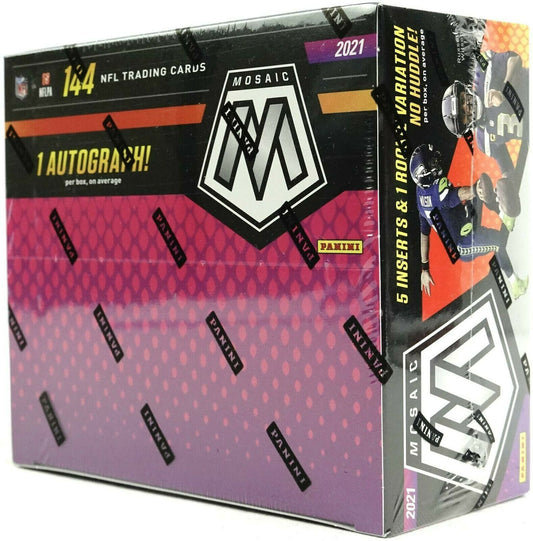 2021 MOSAIC FOOTBALL NO HUDDLE SEALED BOX