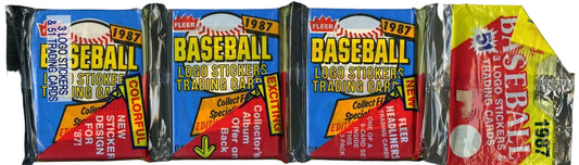 1987 FLEER BASEBALL RACK PACK