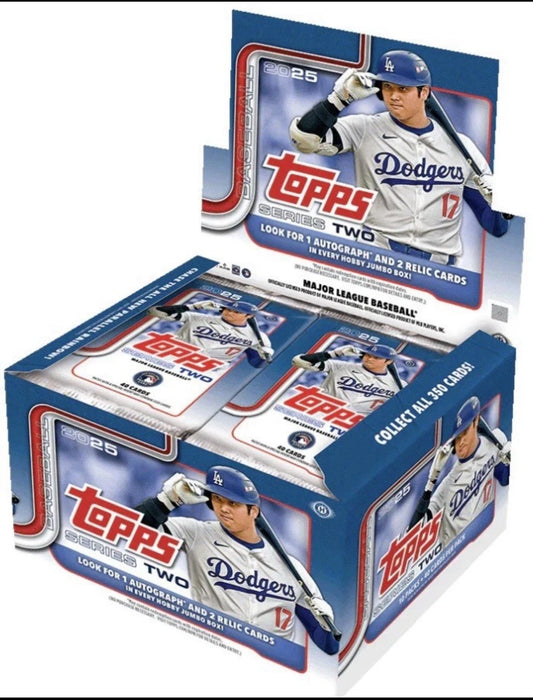 2025 TOPPS SERIES 2 BASEBALL JUMBO BOX