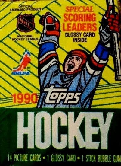 1990 TOPPS HOCKEY HOBBY PACK