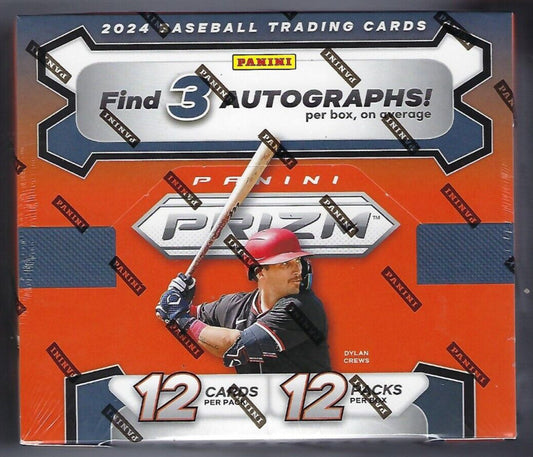 2024 PRIZM BASEBALL SEALED HOBBY BOX