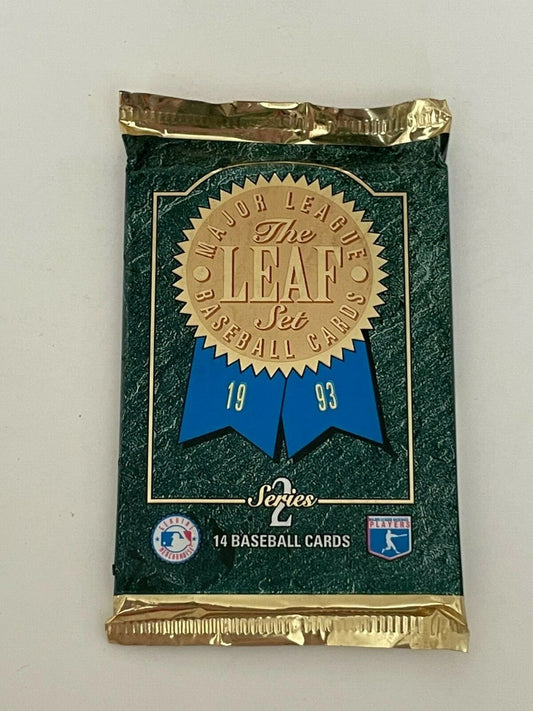 1993 LEAF BASEBALL SERIES 2 UNOPENED PACK