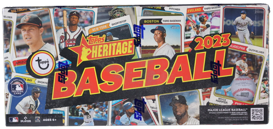 2023 TOPPS HERITAGE BASEBALL HOBBY BOX