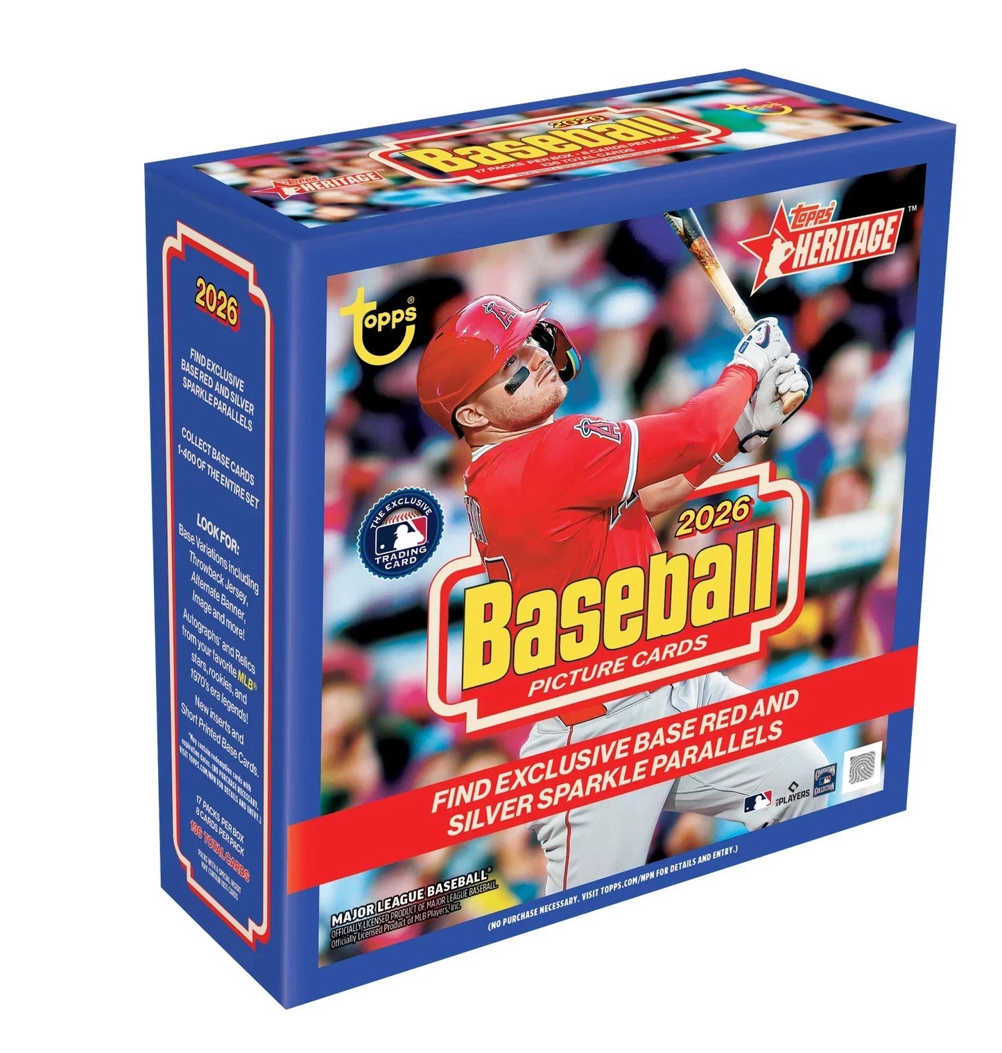 2026 TOPPS HERITAGE BASEBALL MEGA BOX