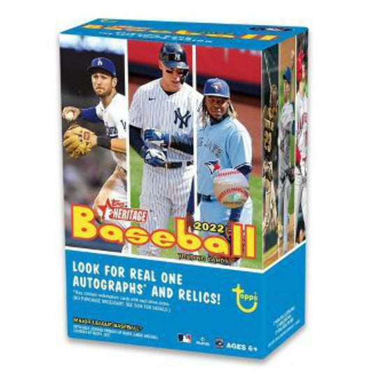 2022 TOPPS BASEBALL HERITAGE BLASTER BOX