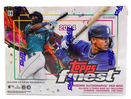 2024 TOPPS FINEST BASEBALL SEALED HOBBY BOX