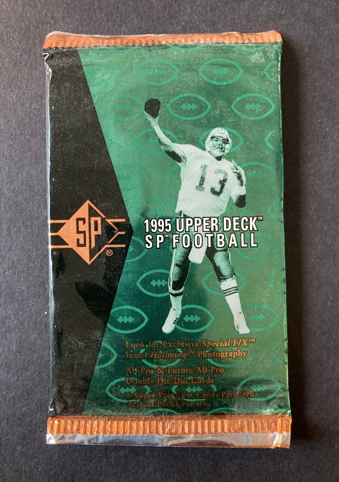 1995 UPPER DECK SP FOOTBALL PACK