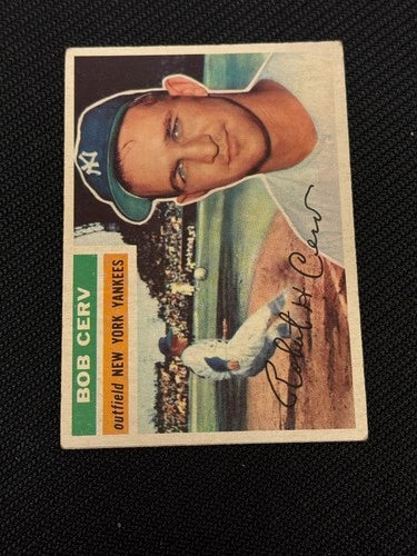 1956 TOPPS BOB CERV #288 EX V15506