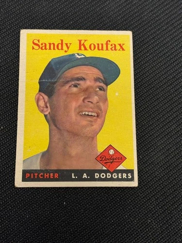 1958 TOPPS SANDY KOUFAX #187 VGEX V15523