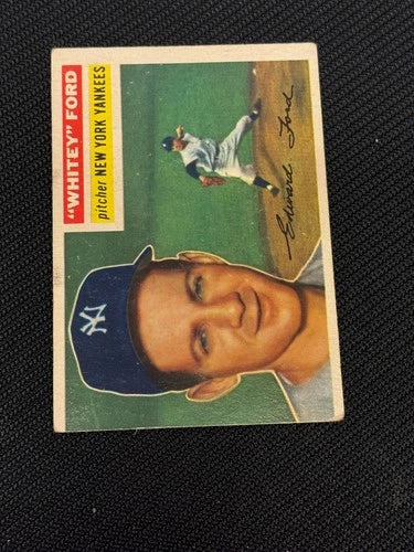 1956 TOPPS WHITEY FORD #240 VGEX+ V15508