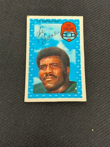 1971 KELLOGGS FB JOE GREENE RC #15 EXMT V15534