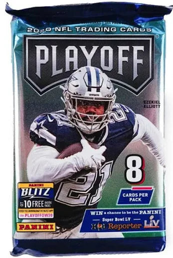 2020 PLAYOFF FOOTBALL SEALED FAT PACK