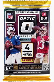 2023 OPTIC FOOTBALL 4 CARD BLASTER PACK