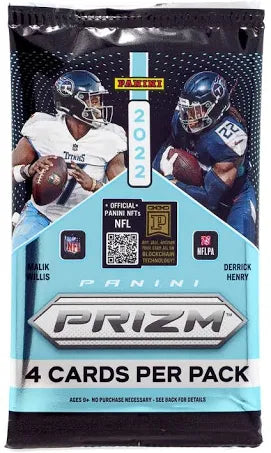 2022 PRIZM FOOTBALL 4 CARD PACK