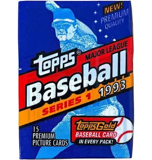 1993 TOPPS BASEBALL WAX PACK (15 CARDS)