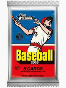 2026 TOPPS HERITAGE HOBBY PACK