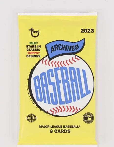 2023 ARCHIVES BASEBALL HOBBY PACK