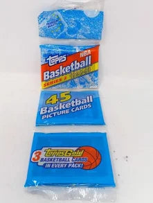 1992/93 TOPPS BASKETBALL SEALED RACK PACK.  45 CARDS 3 GOLD