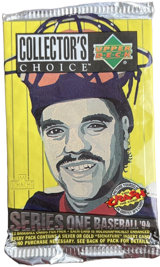 1994 UPPER DECK COLLECTORS CHOICE SERIES ONE 12 CARD HOBBY PACK
