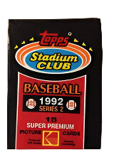 1992 STADIUM CLUB BASEBALL SERIES 1 SEALED PACK