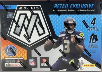 2021 MOSAIC FOOTBALL SEALED MEGA BOX