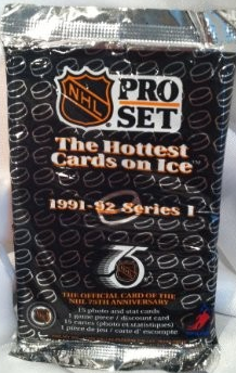 1990/91 NHL PRO SET SERIES 1 PACK