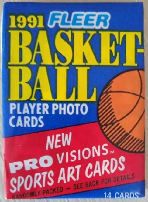 1991 FLEER BASKETBALL PACK