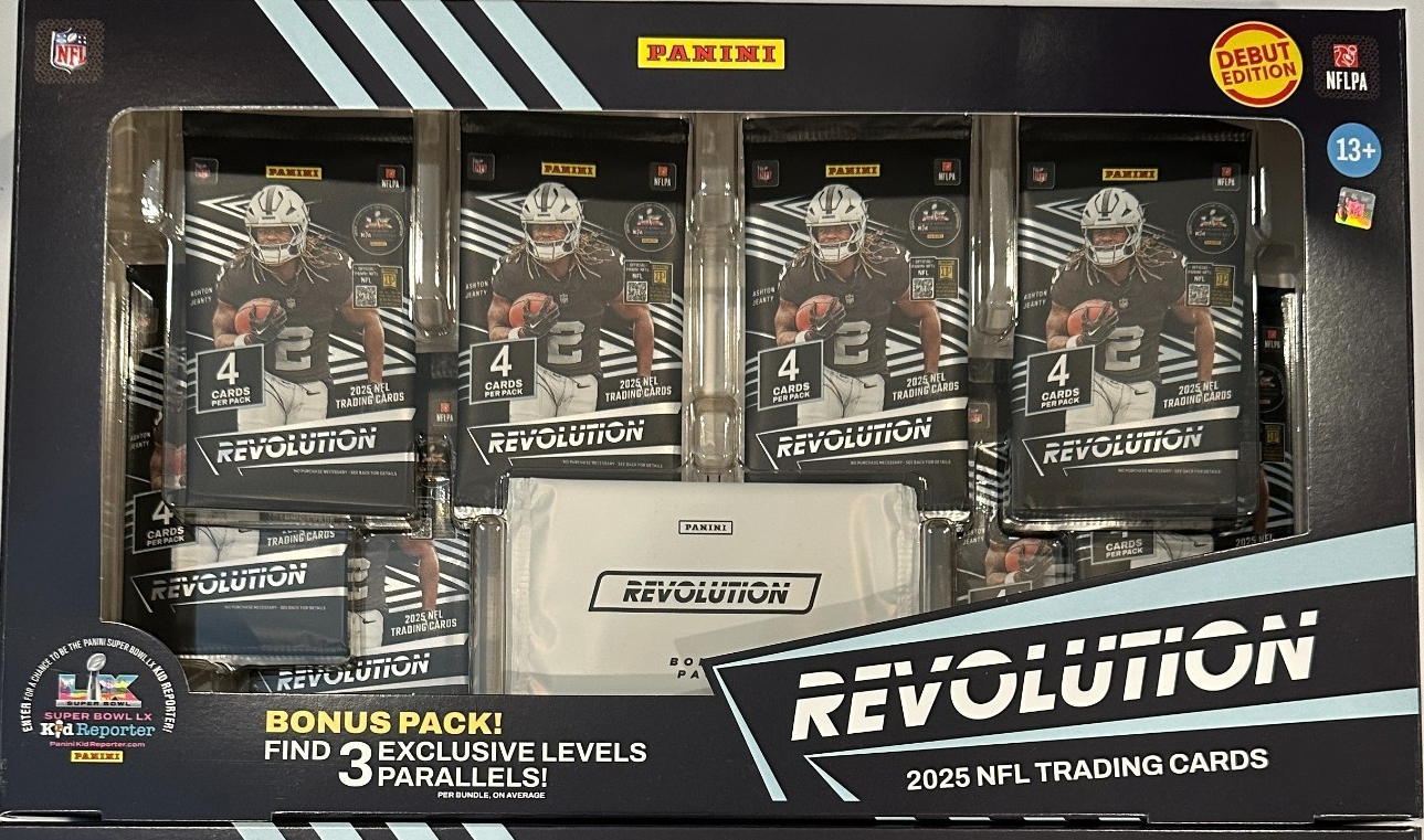 2025 PANINI REVOLUTION FOOTBALL BUNDLE