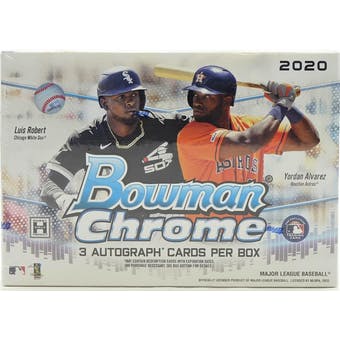 2020 Bowman Chrome Baseball HTA Box