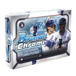 2022 BOWMAN CHROME BASEBALL HTA HOBBY BOX